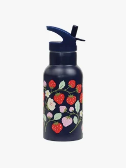 A Little Lovely Company Stainless steel Drikkedunk, Strawberries