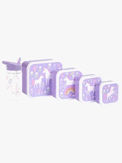 A Little Lovely Company Madkasse & Flaske, Unicorn Dreams