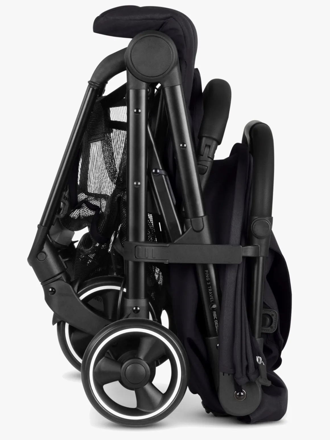ABC Design Ping 3 Travel Klapvogn, Coal