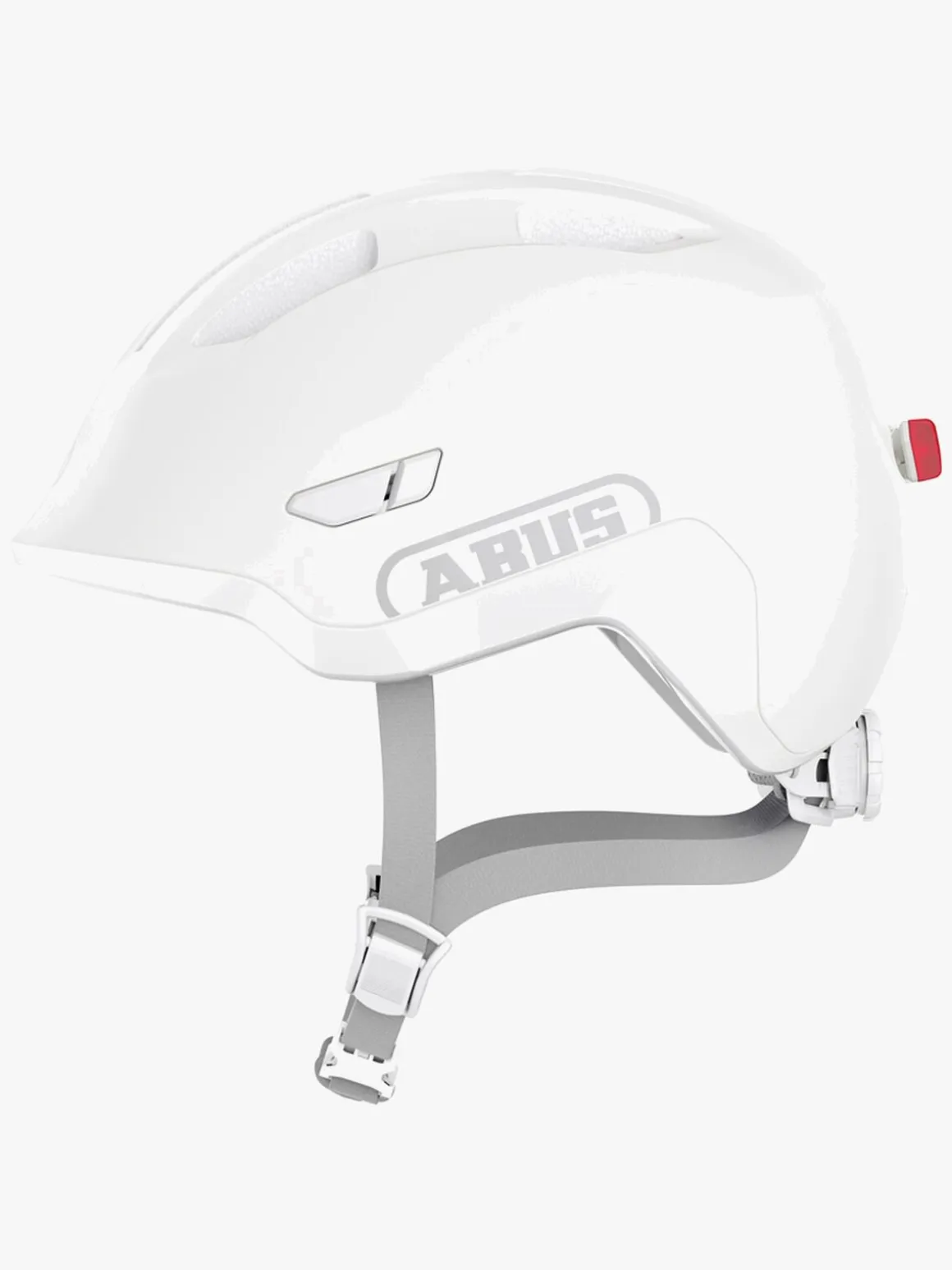 ABUS Smiley Ace Led Hjelm, Pure White