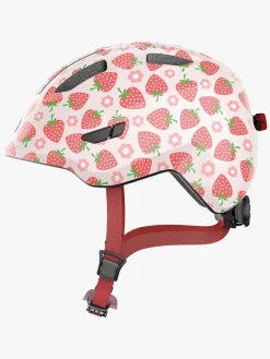 ABUS Smiley Led Hjelm, Rose Strawberry