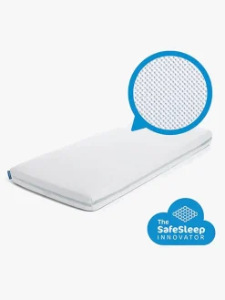 AeroMoov SafeSleep Faconsyet Lagen 60x110 cm til Weekendseng, Hvidt