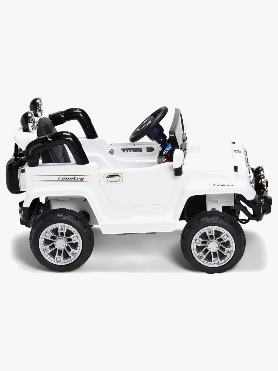 Alex's Garage Elbil Jeep, Hvid