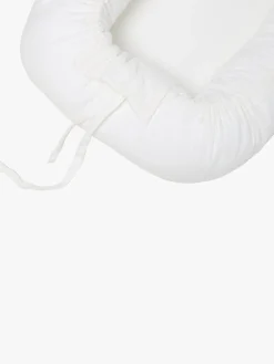 Alice & Fox ALBA Babynest med Håndtag, White Muslin