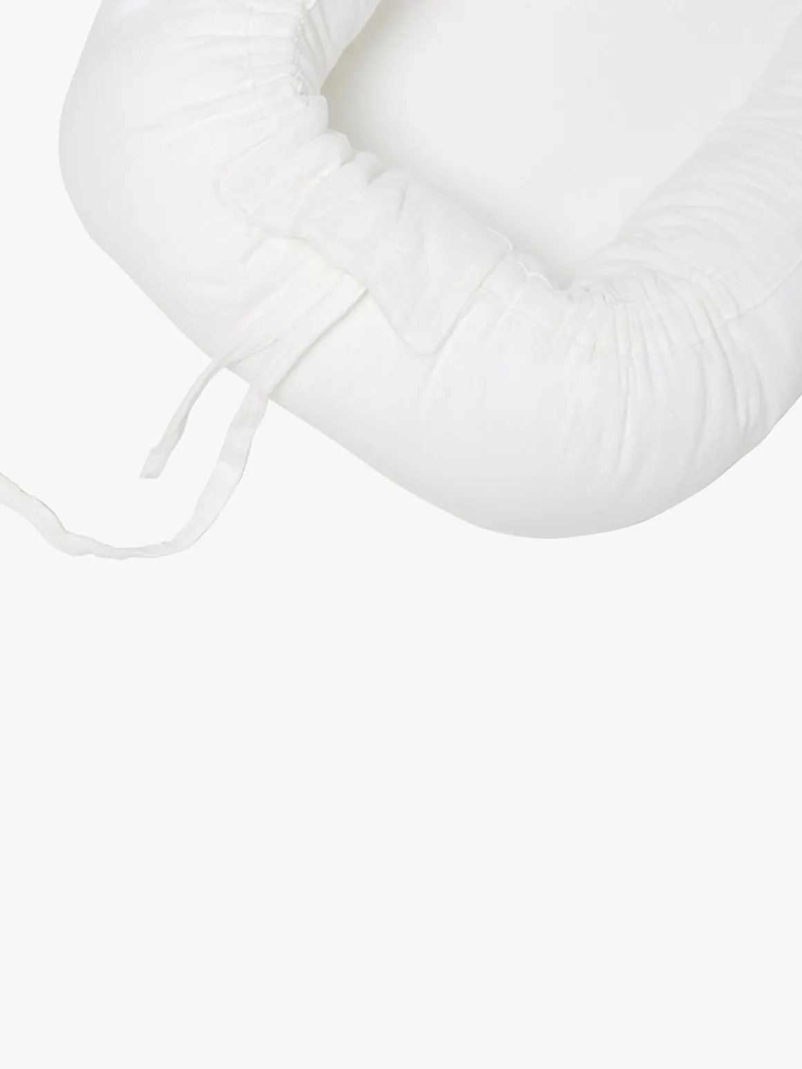 Alice & Fox ALBA Babynest med Håndtag, White Muslin