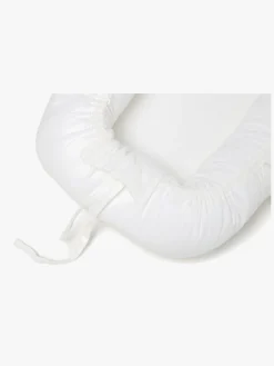 Alice & Fox ALBA Babynest med Håndtag, White Muslin