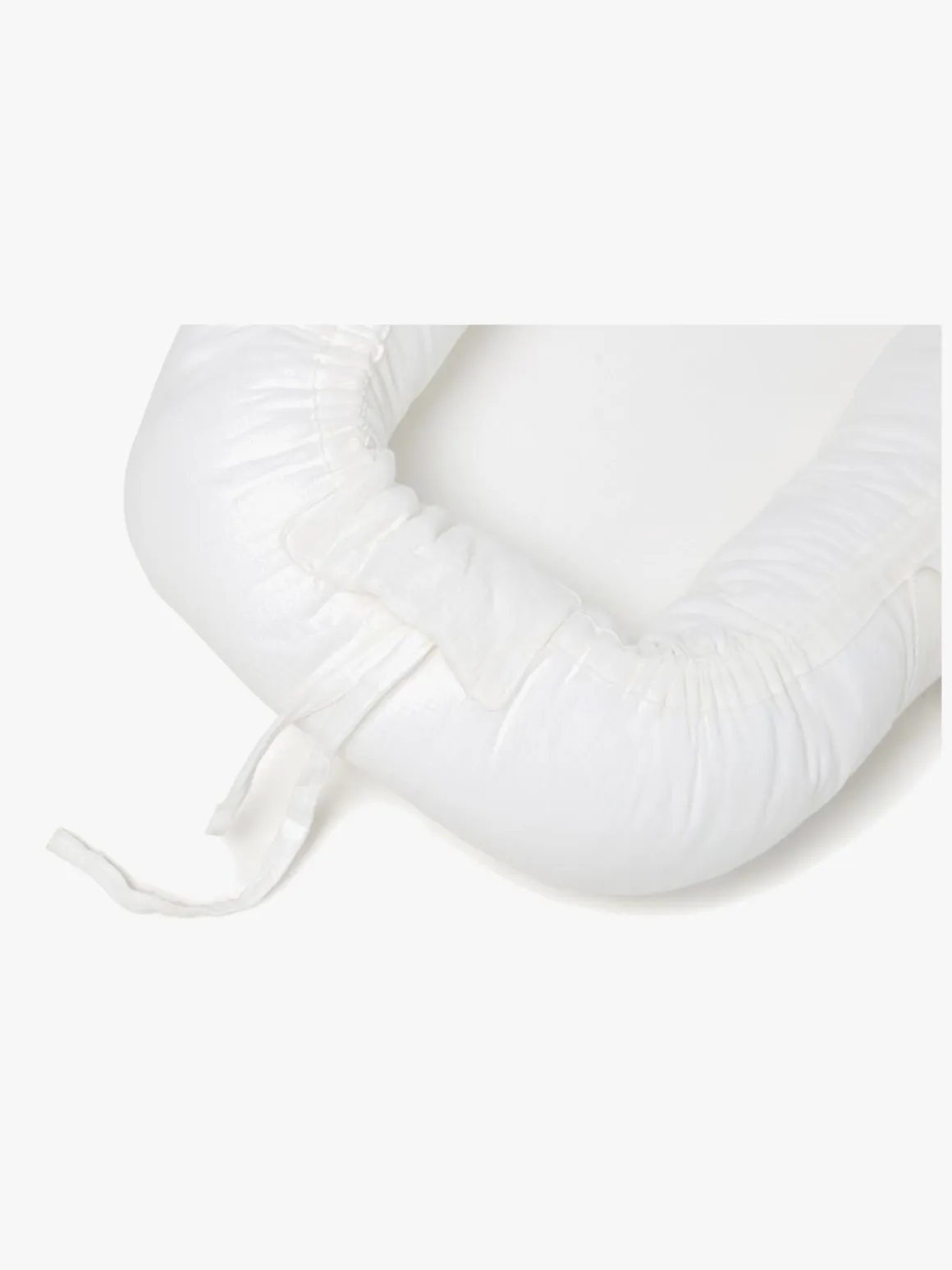 Alice & Fox ALBA Babynest med Håndtag, White Muslin