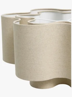 Alice & Fox Bloom Lampe, Beige Linen