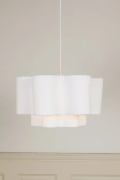 Alice & Fox Bloom Lampe, White Teddy