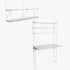 Alice & Fox BONNIE Skrivebord & Hylde, Greige
