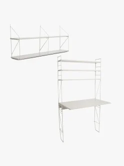 Alice & Fox BONNIE Skrivebord & Hylde, Greige
