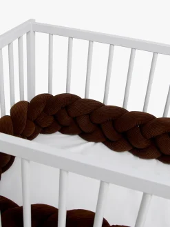 Alice & Fox Braid Sengerand 210cm, Brown Manchester