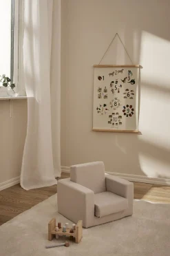 Alice & Fox Cubbie  Foldbar Lænestol, Beige