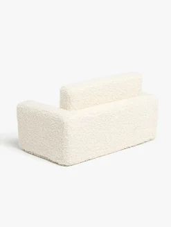 Alice & Fox Cubbie  Foldbar Sofa 94x55cm, White Teddy