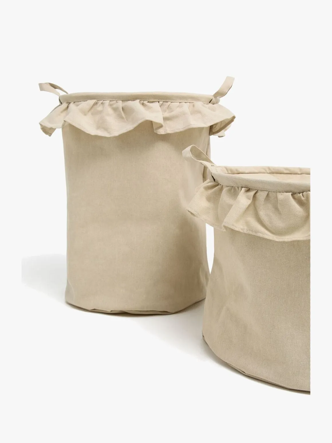 Alice & Fox DEMI Opbevaringskurve 2-pak, Beige Linen