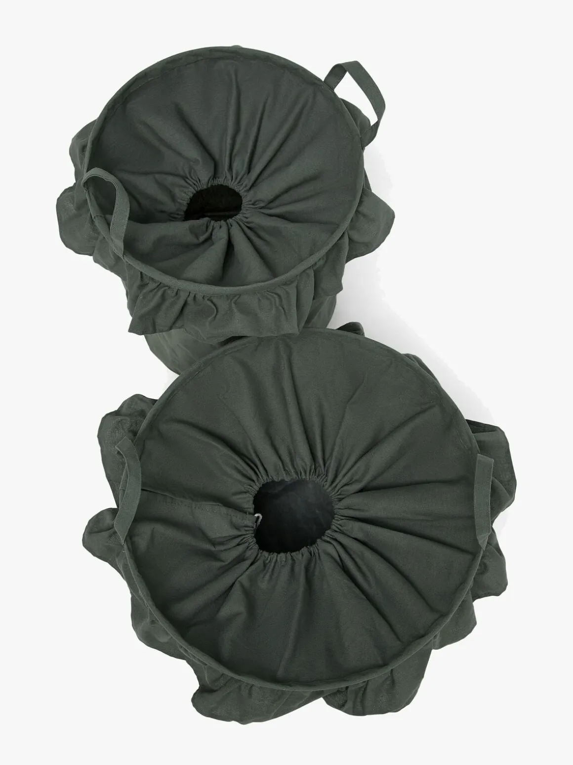 Alice & Fox DEMI Opbevaringskurv 2-pak, Dusty Green