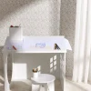 Alice & Fox  Huset Tegnebord med Skammel, Hvid