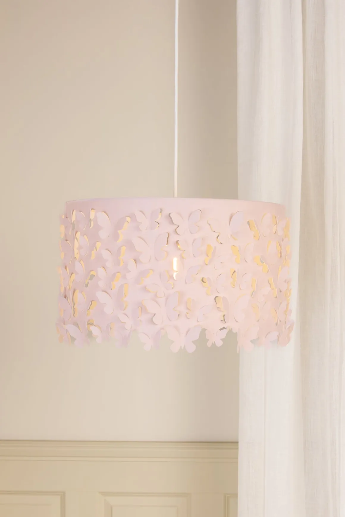 Alice & Fox IRIS Loftslampe 40 cm, Pink