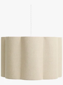 Alice & Fox Lily Lampeskærm L, Beige Linen
