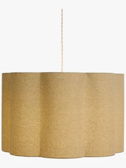 Alice & Fox Lily Lampeskærm L, Beige Linen