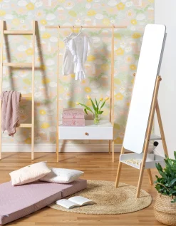 Alice & Fox MARA Foldbar Madras 135x60, Grå