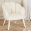 Alice & Fox Pearla Lænestol, Cream/Wood