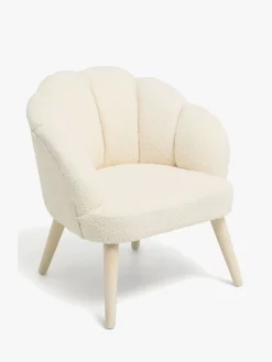 Alice & Fox Pearla Lænestol, Cream/Wood