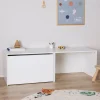 Alice & Fox POPPY Skrivebord med Skuffe, Hvid
