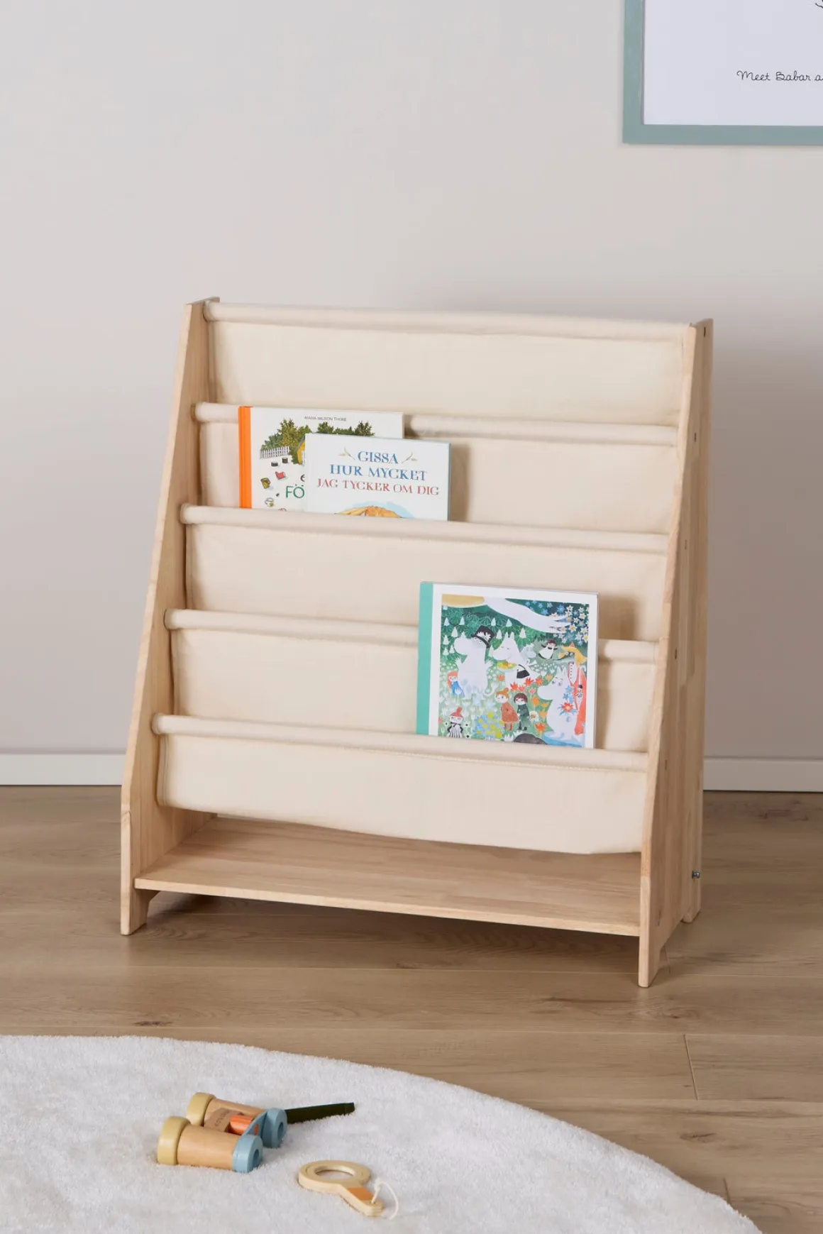 Alice & Fox WILLA Canvas Reol, Natur