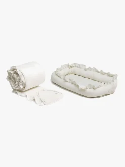 Alice & Fox FREYA Sengerand inkl Babynest, Hvid