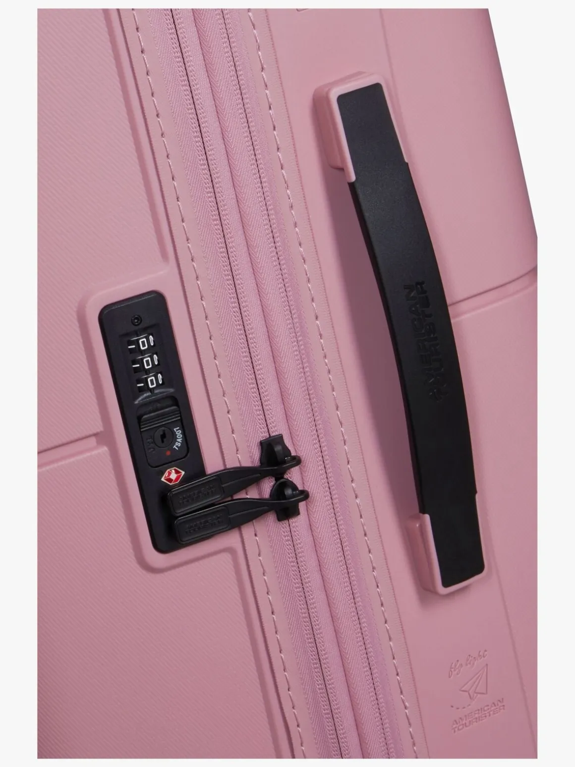 American Tourister Dashpop Spinner Kuffert 76-84L, Lilas Pink