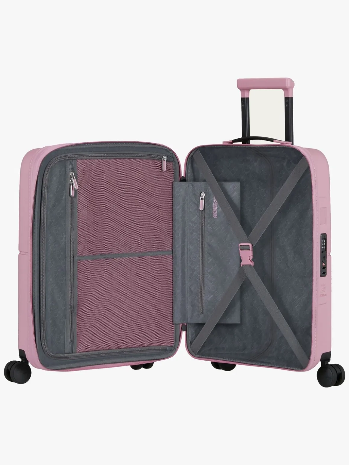 American Tourister Dashpop Disney Kuffert 41-47L, Minnie Bubbles