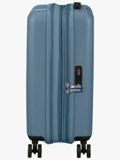 American Tourister Dynabelt Spinner Kuffert 36L, Rainstorm Blue