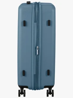 American Tourister Dynabelt Spinner Kuffert 68L, Rainstorm Blue