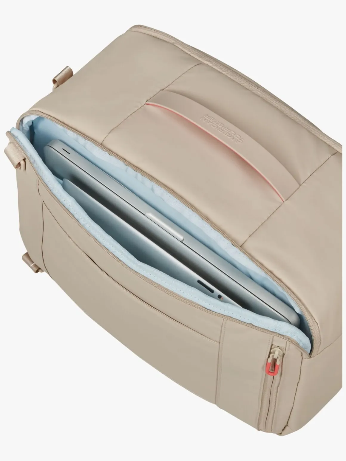 American Tourister Puffy POP 3-Way Håndbagage 21L, Beige