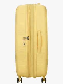 American Tourister Soundbox Spinner Kuffert 97L, Pastel Yellow