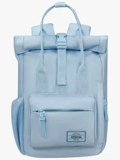 American Tourister Soundbox Kuffert 22L & Urban Groove City 7L Mini Sæt, Pastel Blue