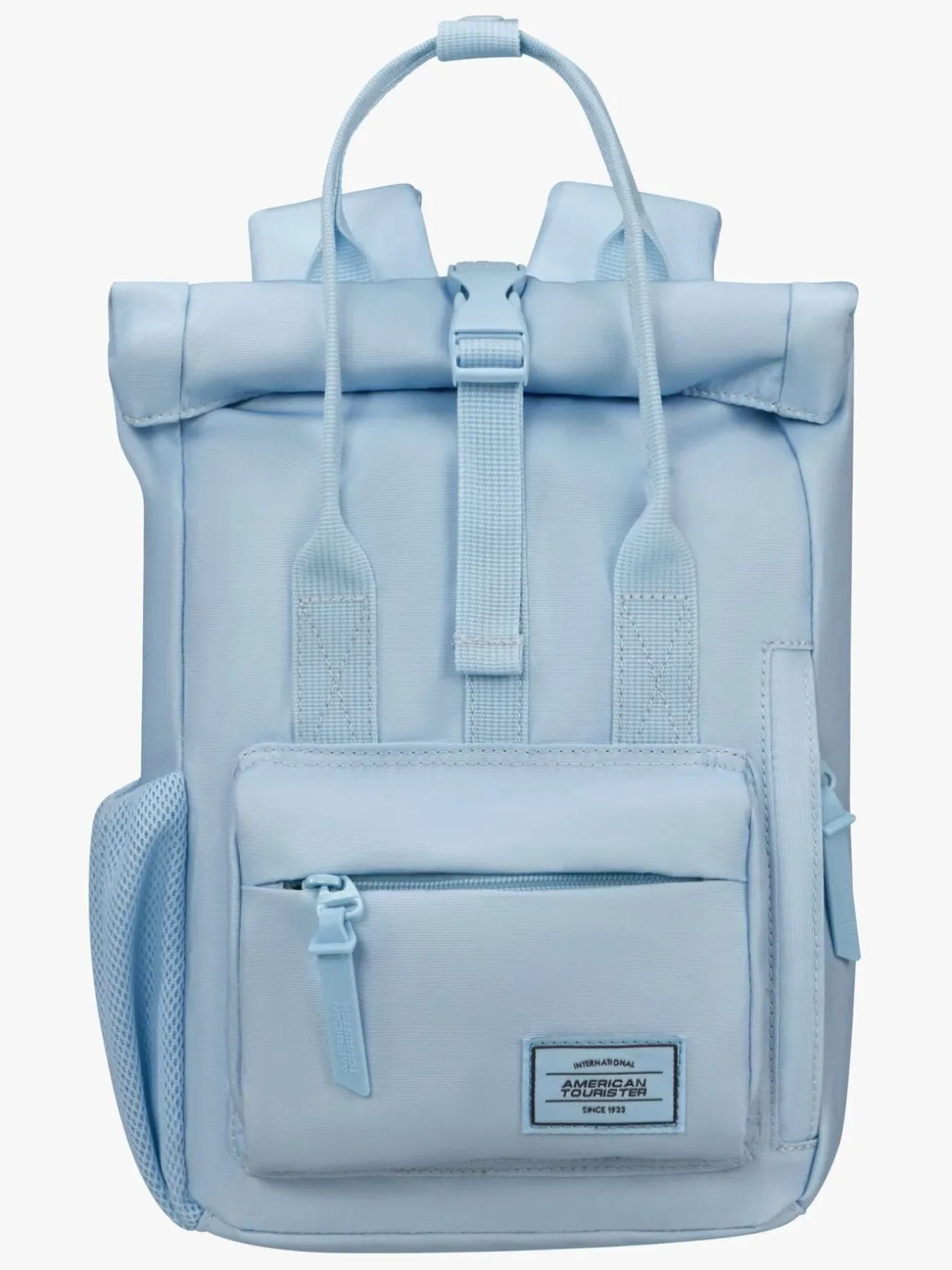 American Tourister Soundbox Kuffert 22L & Urban Groove City 7L Mini Sæt, Pastel Blue