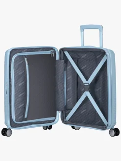 American Tourister Soundbox Spinner Kuffert 35,5L, Pastel Blue