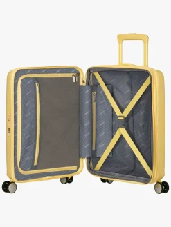 American Tourister Soundbox Spinner Kuffert 35,5L, Pastel Yellow