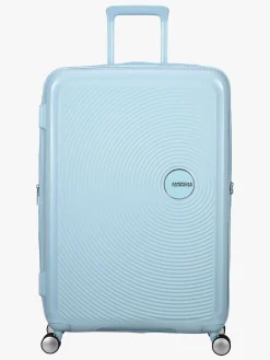 American Tourister Soundbox Spinner Kuffert 97L, Pastel Blue