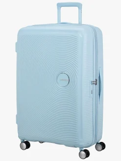 American Tourister Soundbox Spinner Kuffert 97L, Pastel Blue