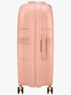 American Tourister StarVibe Spinner Kuffert 70-77L, Metallic Peach