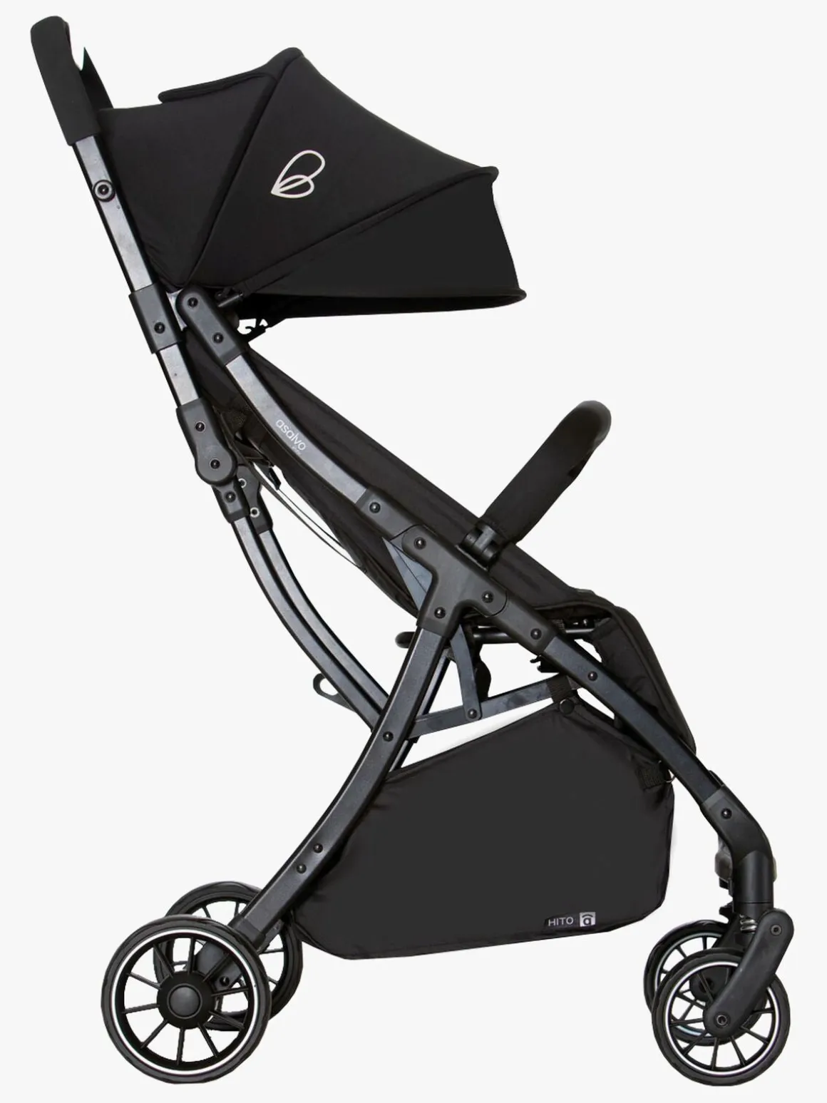 Asalvo Hito Klapvogn, Black