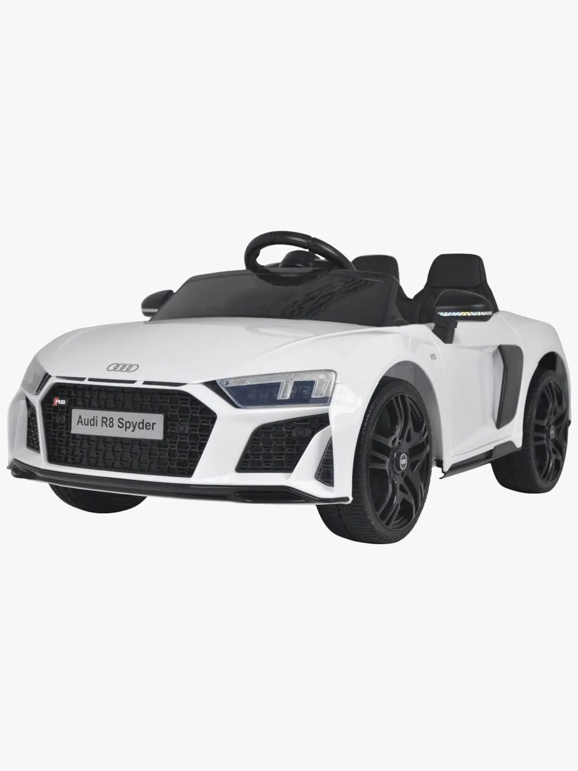 Audi R8 Spyder Elbil, Hvid