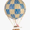 Authentic Models Floating the Skies Luftballon Ternet Mønster, Blå