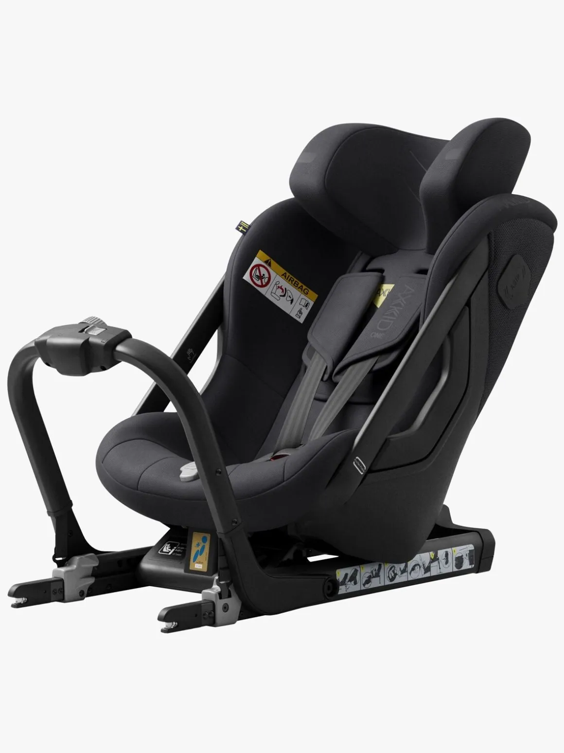 Axkid One+ 3 Bagudvendt Autostol, Coastal Storm Black