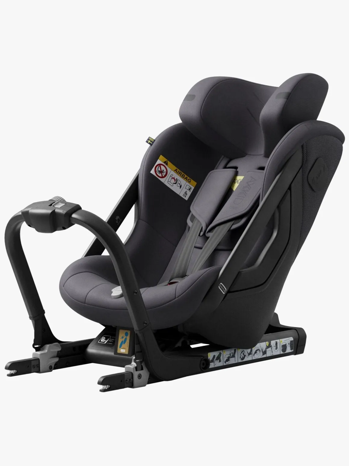 Axkid One 3 Bagudvendt Autostol, Arctic Mist Grey