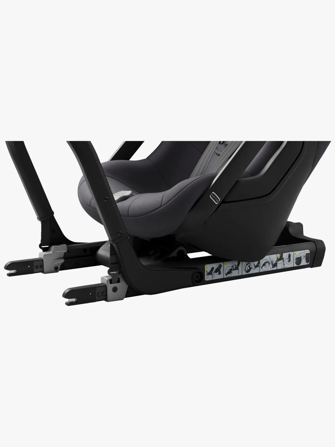 Axkid One 3 Bagudvendt Autostol, Arctic Mist Grey