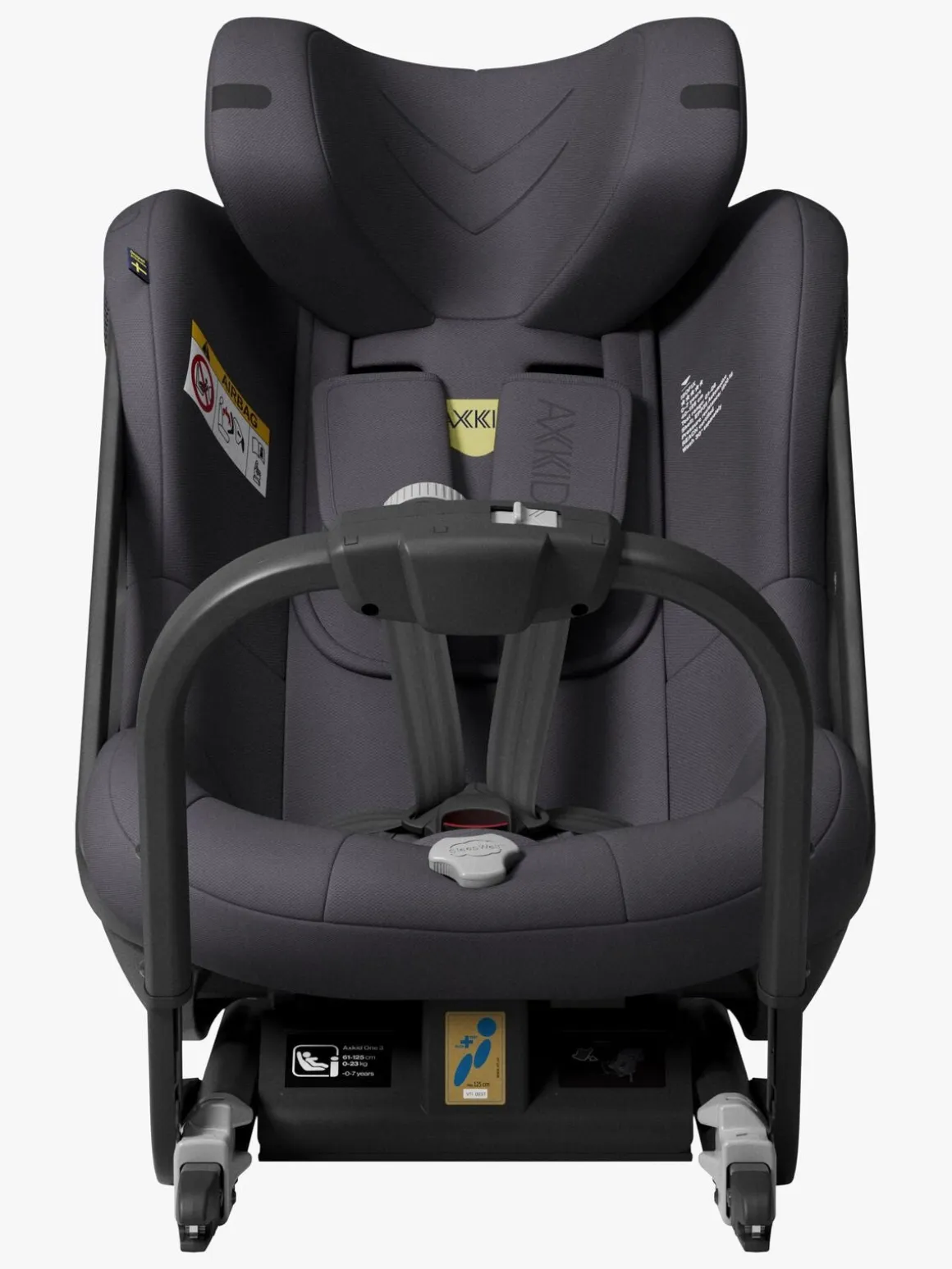 Axkid One+ 3 Bagudvendt Autostol, Arctic Mist Grey